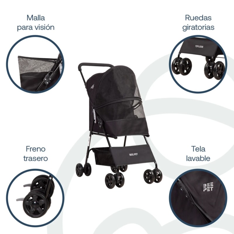 Coche para Mascota HOP BEEPET Coche para Mascota HOP BEEPET