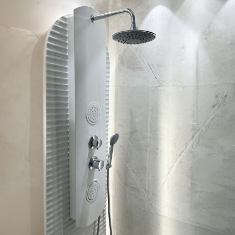 Panel De Ducha Pvc Blanco Aqualia 000