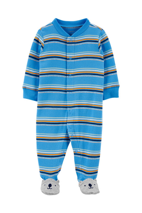 Pijama de algodón con pies y botones diseño koala Sin color