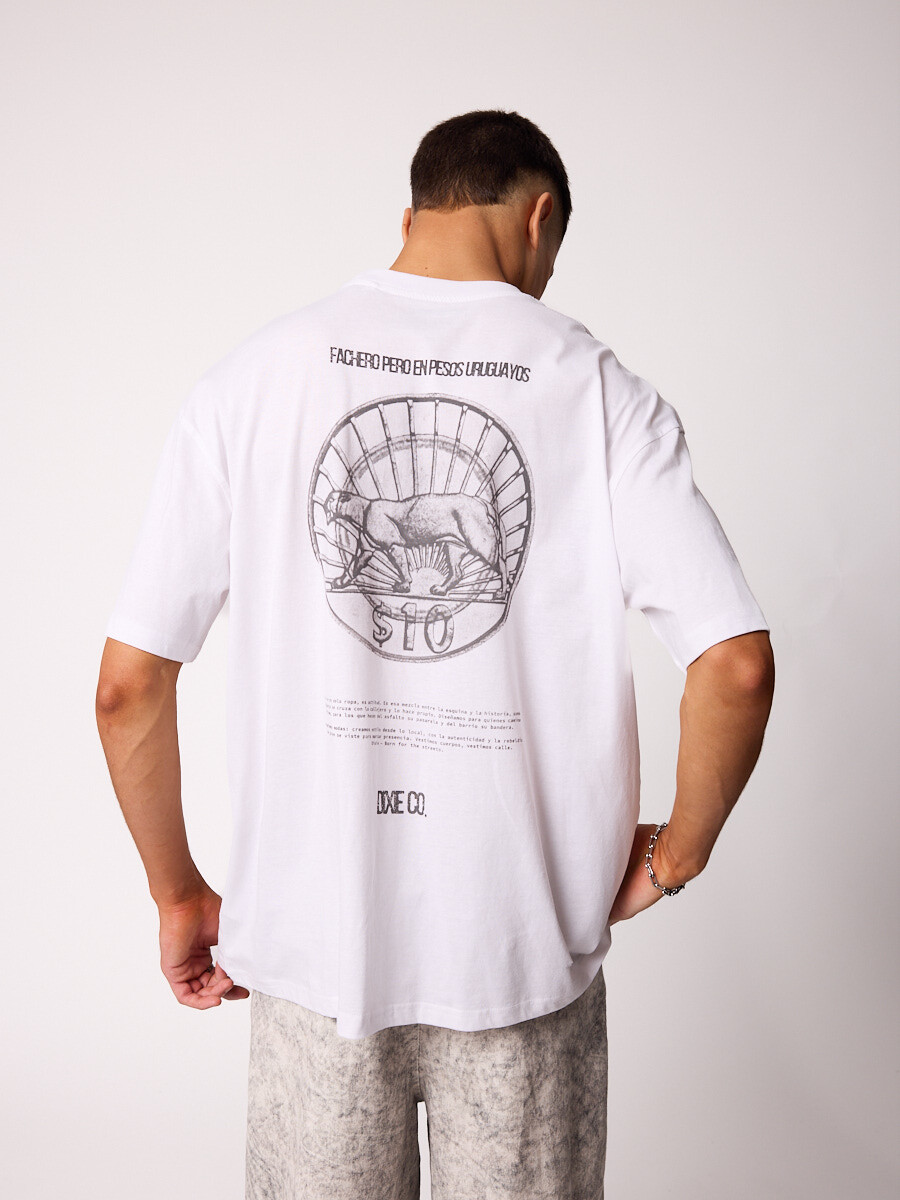 T-SHIRT JULAN DIXIE Blanco