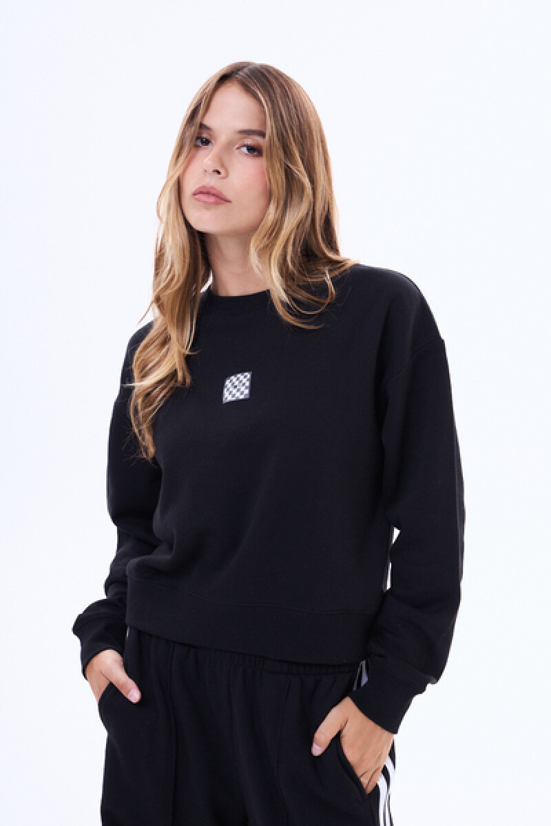 Buzo de felpa Bello - Negro 