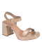 Sandalias de Mujer Bottero Taco Dorado