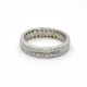 Anillo Sin Fin En Oro Blanco 18K Y Brillantes Anillo Sin Fin En Oro Blanco 18K Y Brillantes