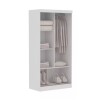Ropero Dalia 2 Puertas Correr Blanco Mdp Ropero Dalia 2 Puertas Correr Blanco Mdp
