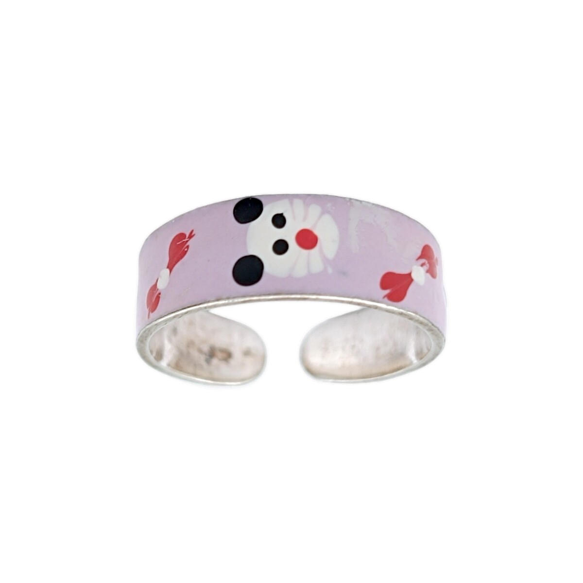 Anillo Panda Niño-Plata 925-Sin Piedra-AN3902 - sinpiedra 
