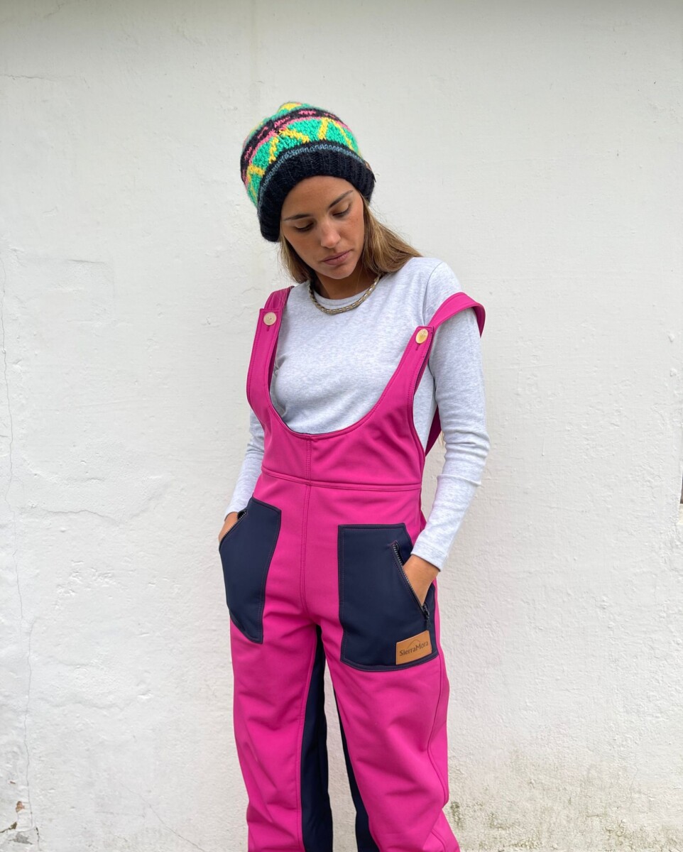 Ski Jumper - Fucsia Con Azul 