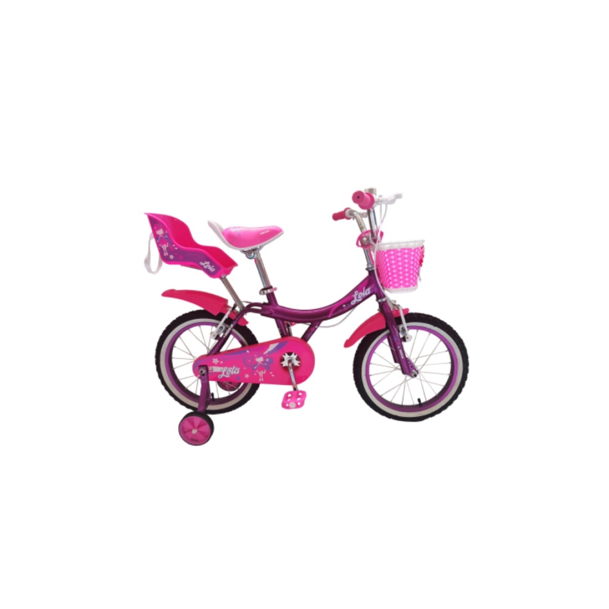 Bicicleta Lola Niña Rodado 16 - Rosa 