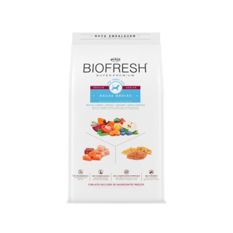 BIOFRESH PERRO SENIOR RAZ. MED 3 KG POLLO Biofresh Perro Senior Raz. Med 3 Kg Pollo