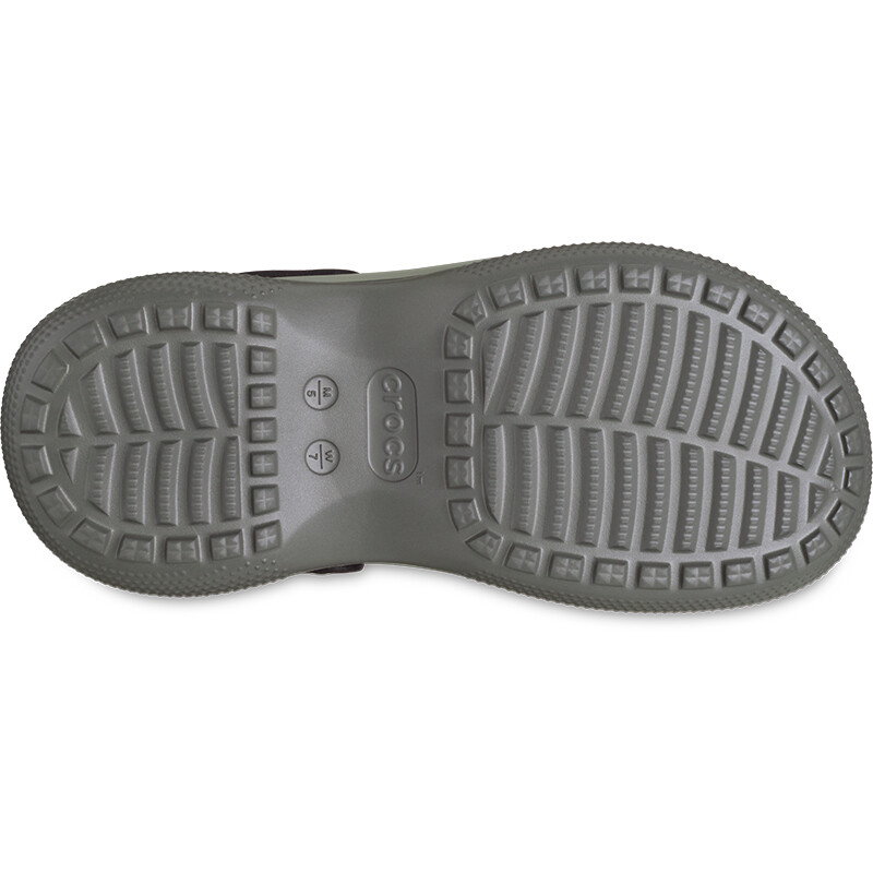 Classic Stacked Clog Negro