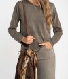 Remera Algodon Lavado Oliva