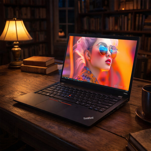 Notebook Lenovo Thinkpad T490s I5 8Gen 8gb 256gb 14" w11 pro Color Negro