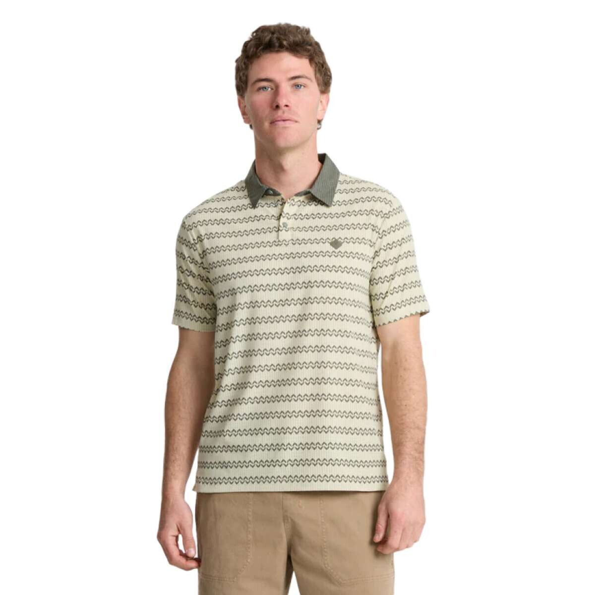 Camisa Roark Bless Up Polo - Beige 