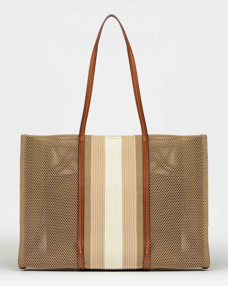 Bolso Bungalow en canvas - Natural 