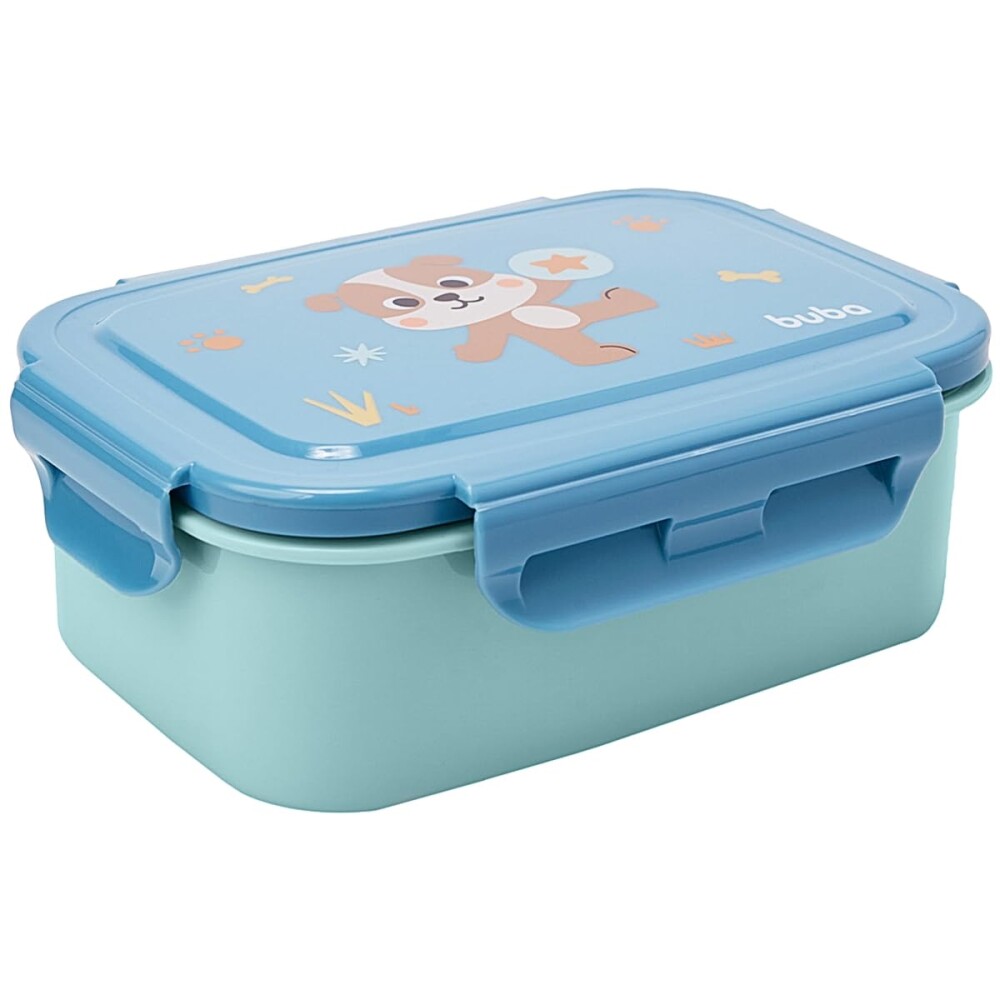 Lunchera bento box BUBA pastel colors perrito