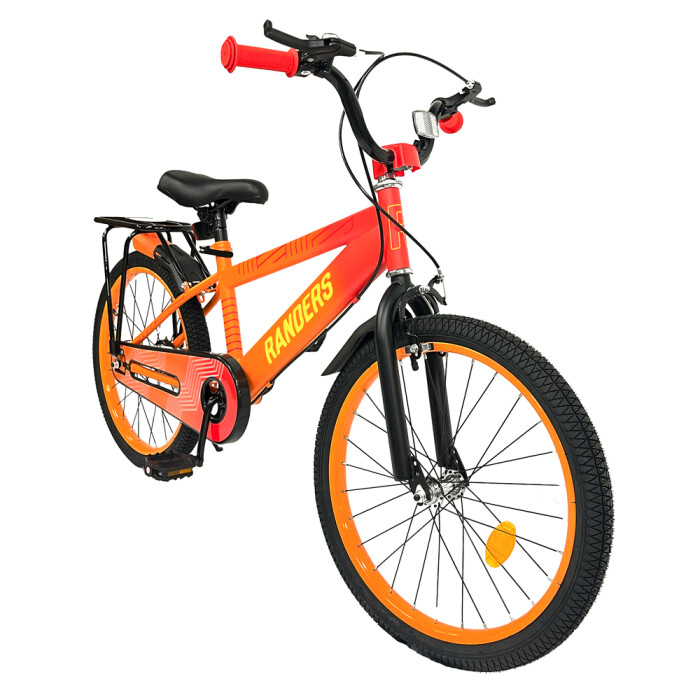 Bicicleta infantil rodado 20 Sin Canasto Naranja