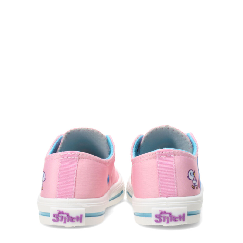 Championes Infantiles Disney Stich Rosado - Celeste