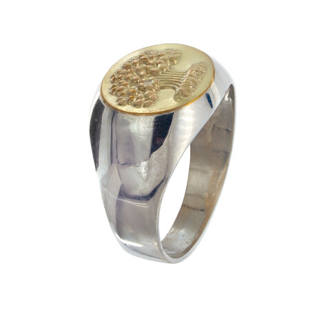 Anillo de Plata 925 y Double ÁRBOL DE LA VIDA Anillo de Plata 925 y Double ÁRBOL DE LA VIDA