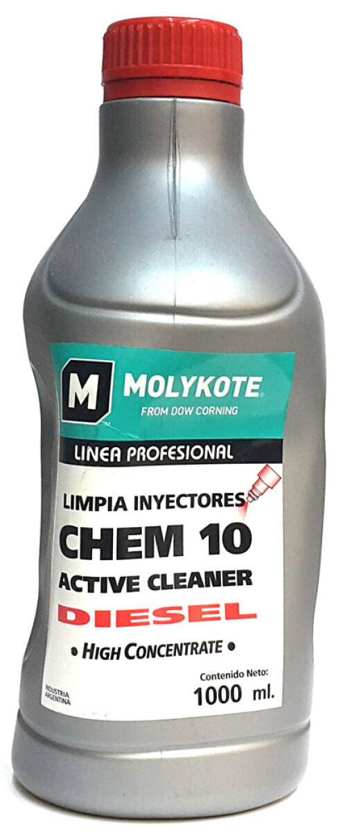 ADITIVO - LIMPIA INYECTOR DIESEL Y COMMON RAIL 1LT MOLYKOTE 