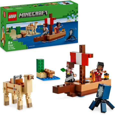 Lego Minecraft El Viaje En El Barco Pirata 21259 Lego Minecraft El Viaje En El Barco Pirata 21259