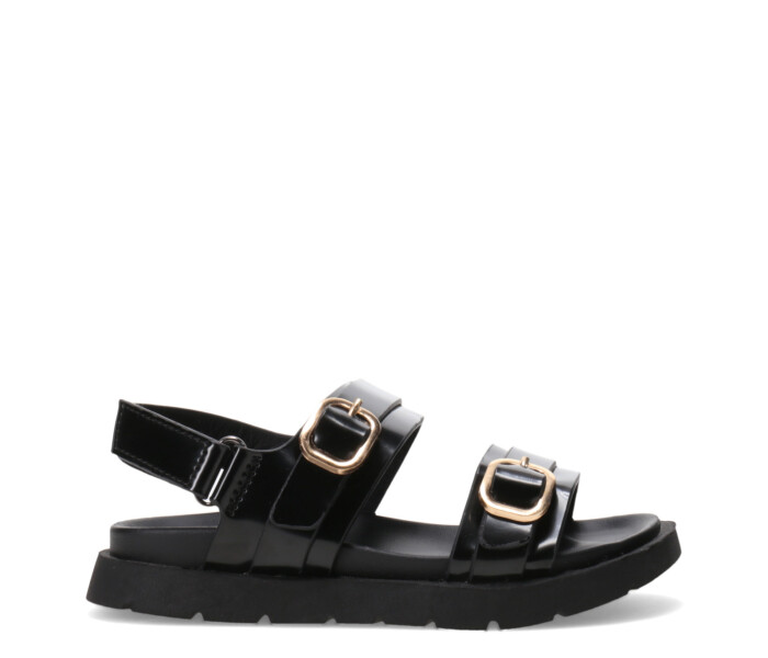Sandalia RUBA con hebillas Black