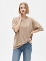 Remera Cervy Taupe Claro