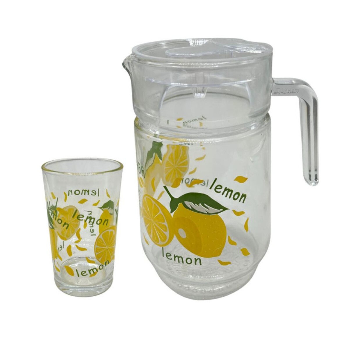 JARRA CON VASOS SET x7 