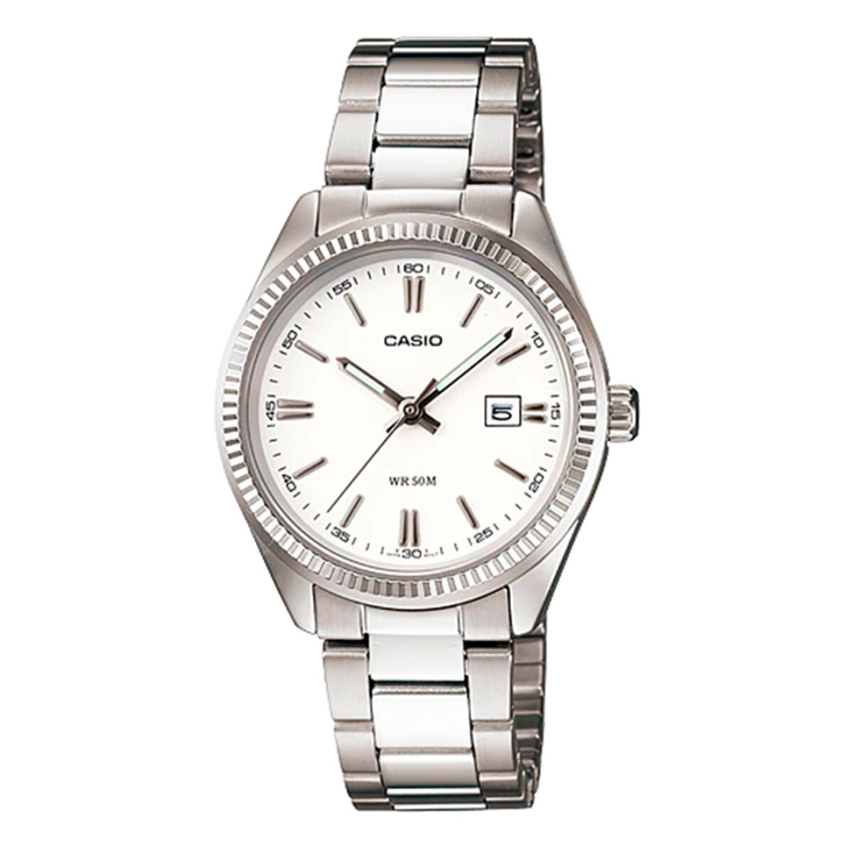 Reloj CASIO MTP1302D-7A1VDF en Acero Plata Esfera 44mm 