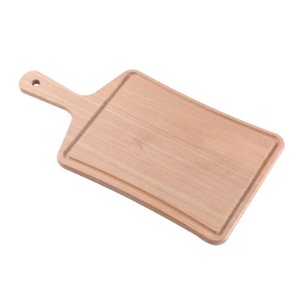 Tabla de Cortar Tramontina Delicate con Canaleta y Mango 38,5 x 20,2 cm TABLA DELICATE C/SANGRADOR 385 X 202 X10