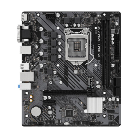 Asrock - Tarjeta Madre H510M-HDV/M.2 se - Socket LGA1200. DDR4 3200. D-sub, Hdmi, Display. 4 X SATA3 001