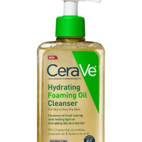 Cerave Limpiador en aceite espumoso hidratante 473 ml Cerave Limpiador en aceite espumoso hidratante 473 ml