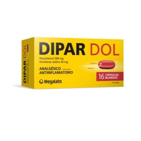 Dipar Dol X16 Cápsulas blandas