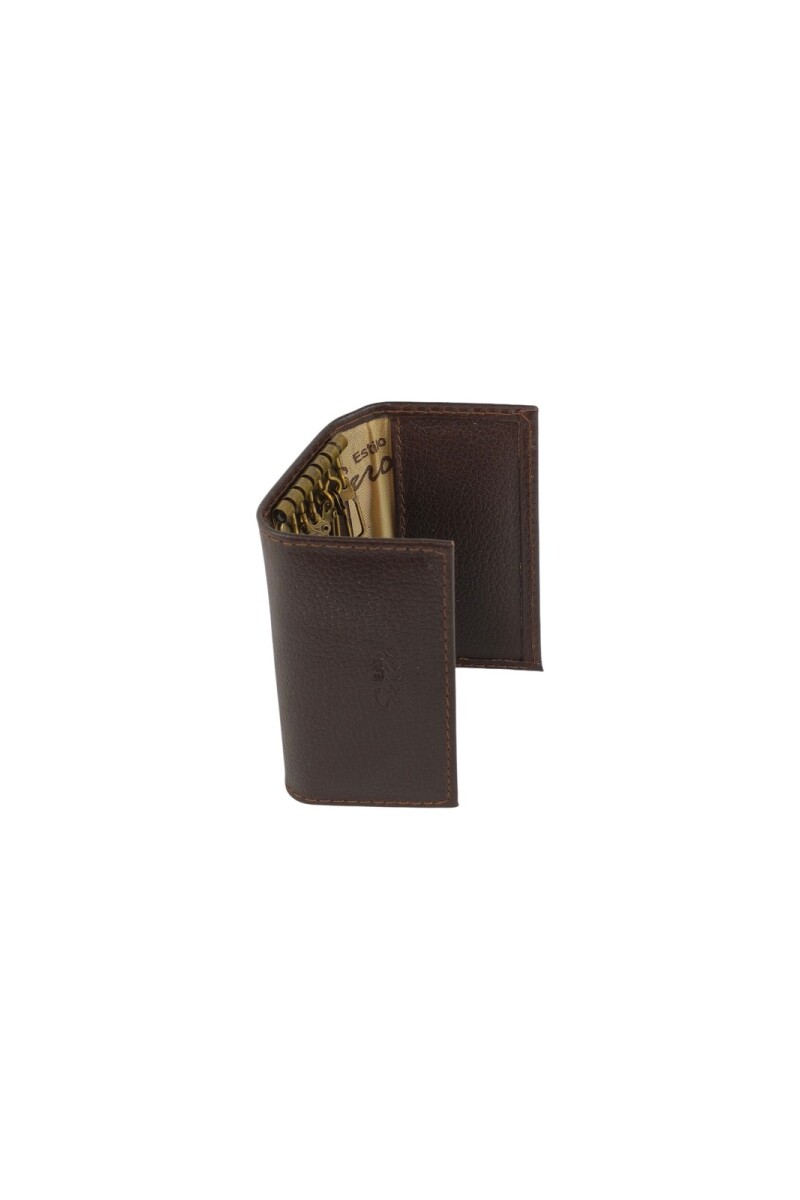 Porta llaves clasico Marron