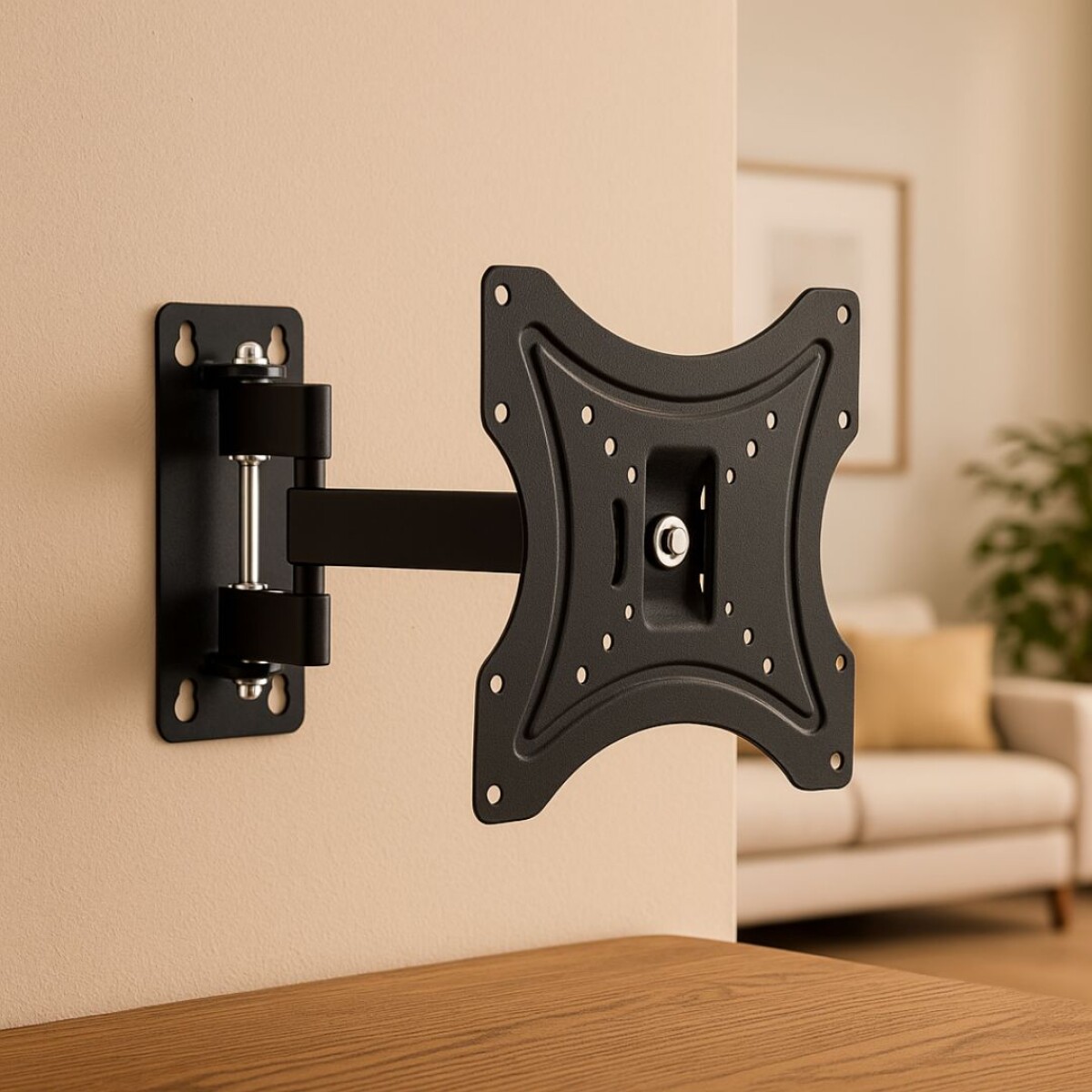 SOPORTE TV LED ARTICULADO DE 14 A 42 - NEGRO 