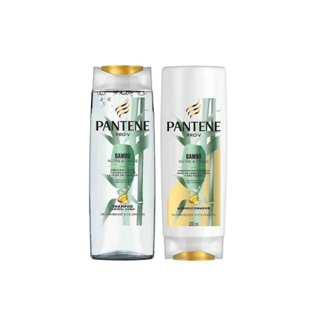 PACK SHAMPOO PANTENE 400 ML BAMBU + ACONDIC 200 ML PACK SHAMPOO PANTENE 400 ML BAMBU + ACONDIC 200 ML