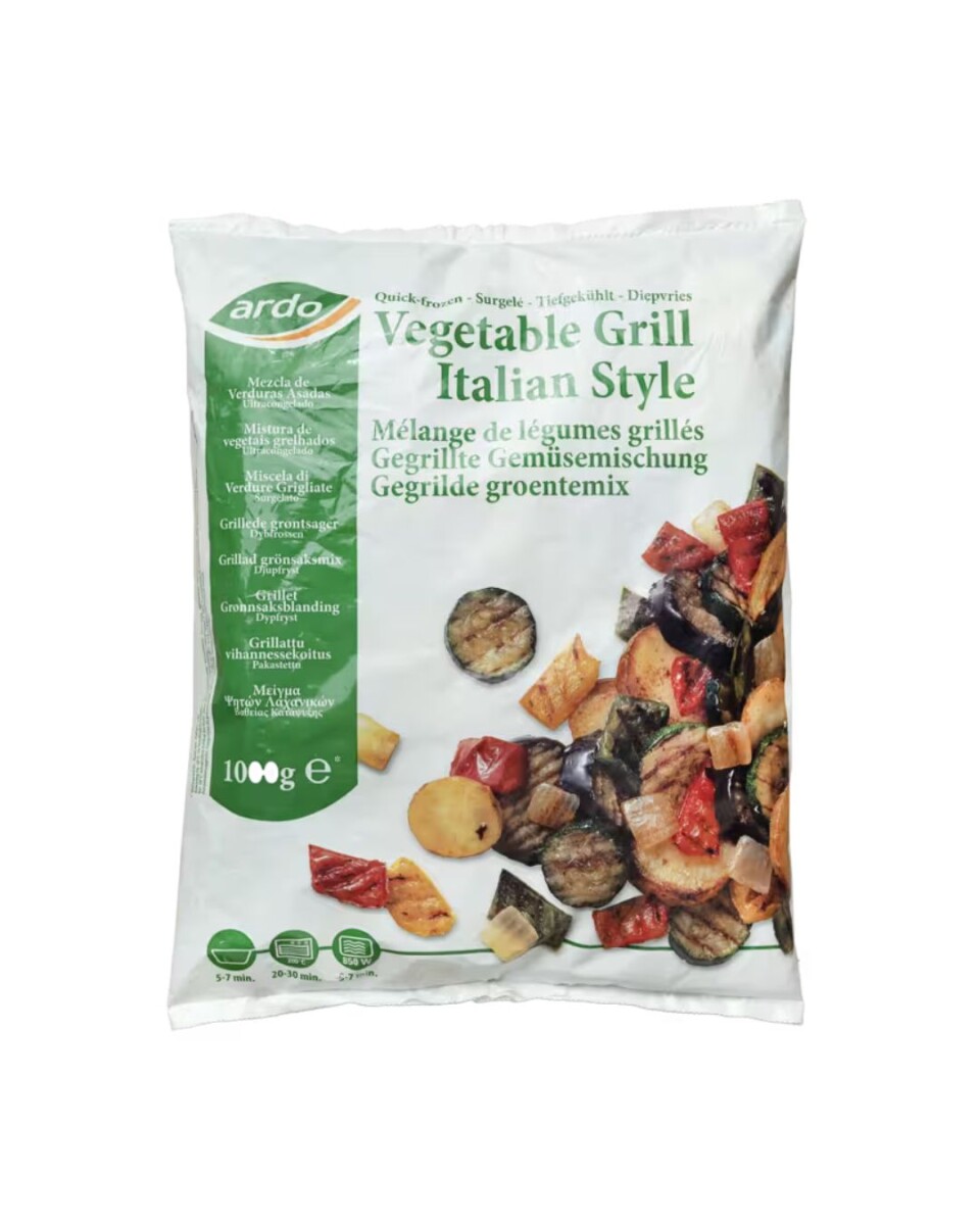 MIX DE VEGETALES GRILLADOS ARDO 1KG 