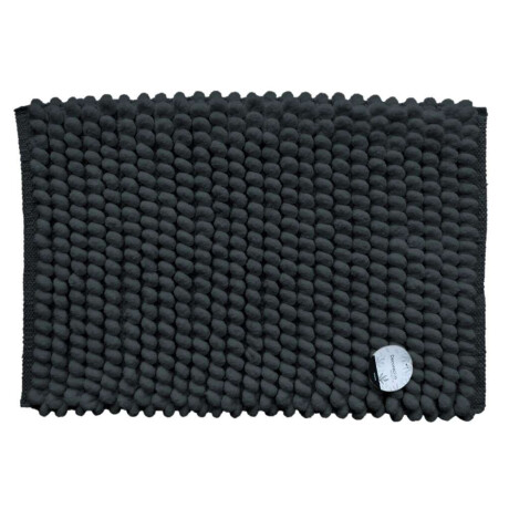 Alfombra 40X60Cm Bucle Negro
