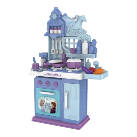 Cocina Infantil Disney Frozen con Luces, Sonidos CELESTE