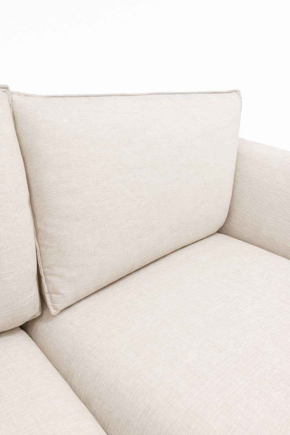 Sofá Kingston, 3 Cuerpos Beige