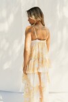 VESTIDO SERENELLA MAXI GOLD SPRING BOUQUET VESTIDO SERENELLA MAXI GOLD SPRING BOUQUET