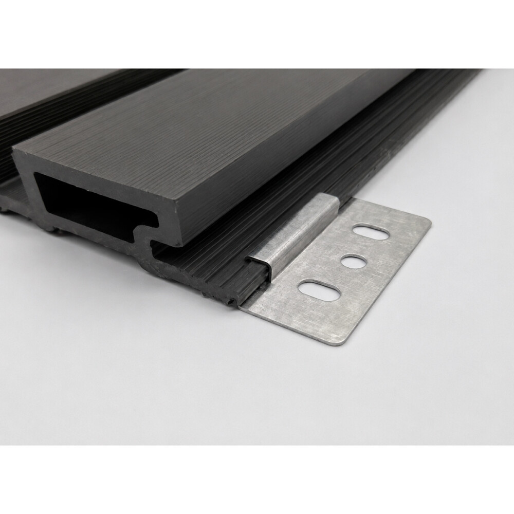 CLIP SEPARADOR EXTERIOR PARA DECK WPC (BOLSA =100 UNIDADES) Clip Separador Exterior Para Deck Wpc (bolsa =100 Unidades)