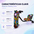 Triciclo Eléctrico Infantil 350W con Bluetooth y Luces RGB Diseño 2