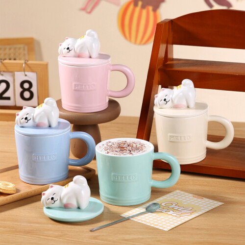 Taza De Cerámica Gatito De La Fortuna - Maneki-neko - 400ml Taza De Cerámica Gatito De La Fortuna - Maneki-neko - 400ml