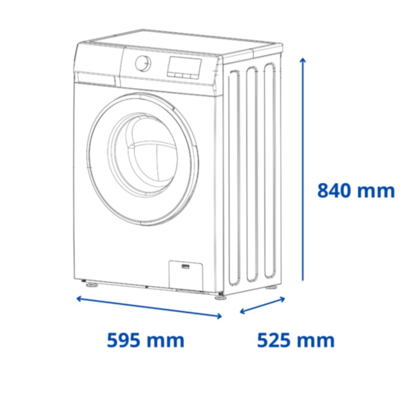 Lavarropas James Modelo LR 1006 G3 BL Lavarropas James Modelo LR 1006 G3 BL