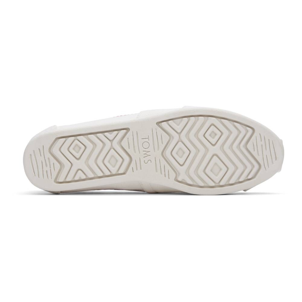Canvas Rainbow Webbing - Hombre White