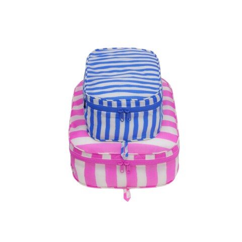 SETNEC.X2 Set X2 Neceser Organizadores De Viaje Baggu - Painted Stripe