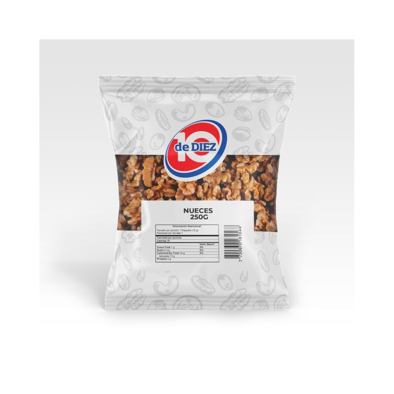 NUECES DE DIEZ 120G Nueces De Diez 120g