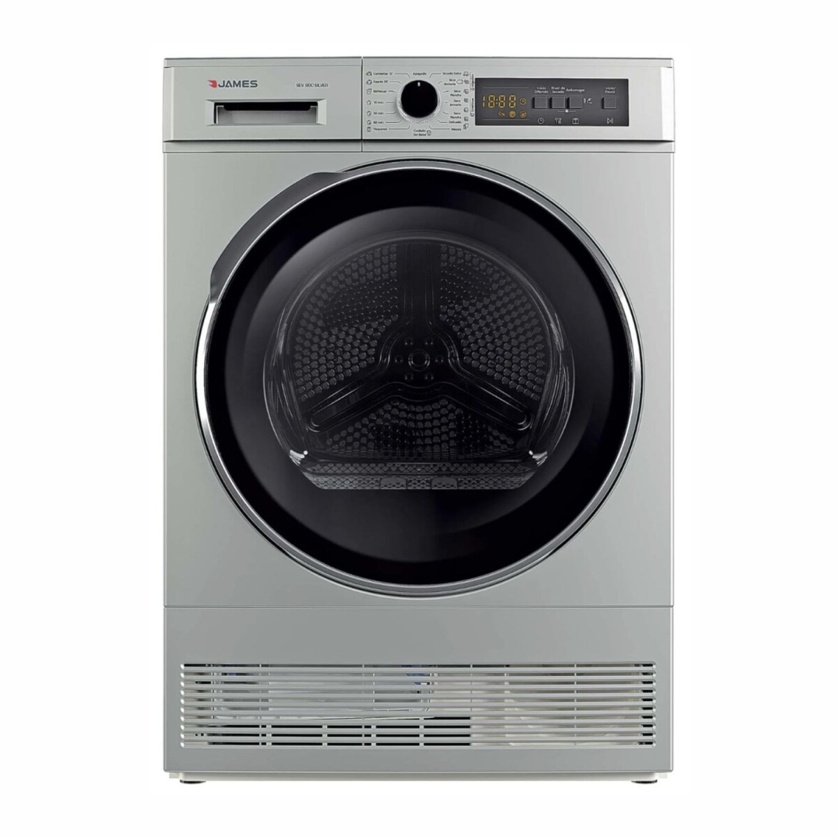 Secarropas James 8Kg Silver - 15 Programas 