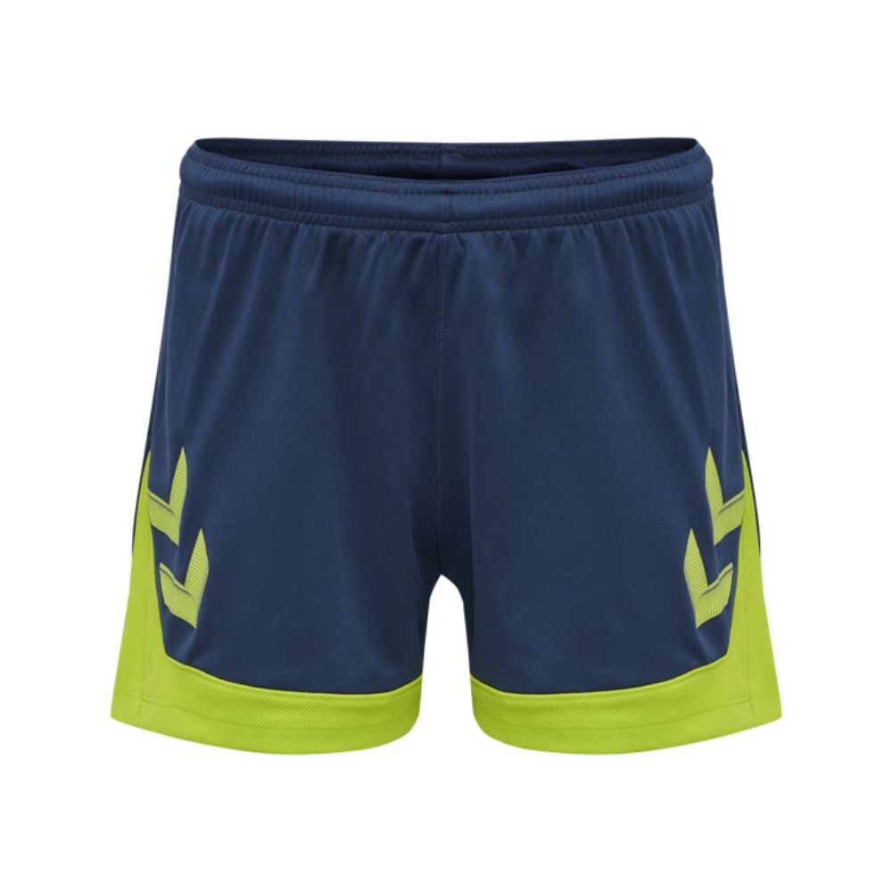SHORT TRAINING LEAD POLY MUJER AZUL VERDE