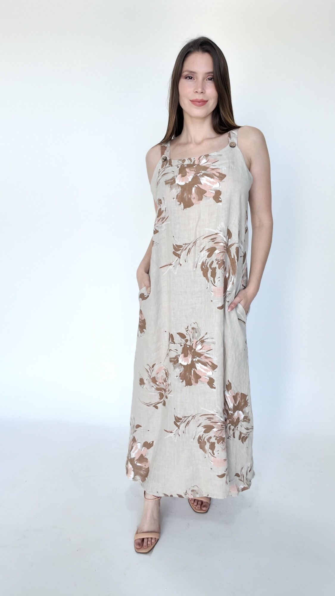 Vestido Kael Beige
