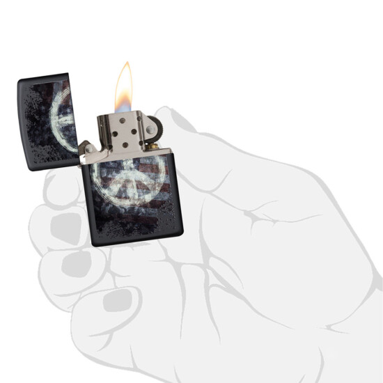 Encendedor ZIPPO 28860 C/Diseño Blanco 0